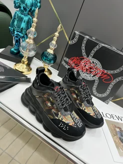 VERSACE Sneakers Black-Gold B50202609111926