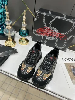 Alternative view of VERSACE Sneakers Black-Gold B50202609111926