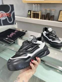 Alternative view of VERSACE Sneakers Leather Black-White EU35-46 B90202609111932