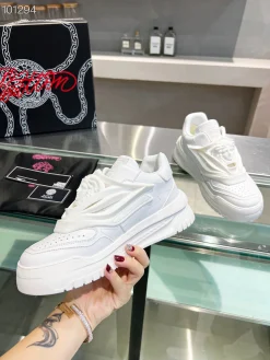 Alternative view of VERSACE Sneakers Leather White EU35-46 B90202609111930