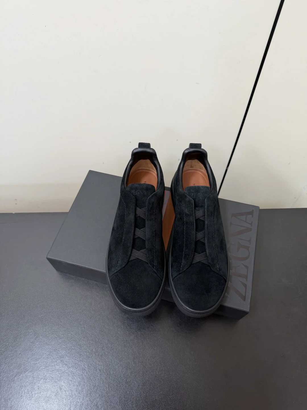 ZEGNA Sneakers Calf Leather Black EU39-46 C50202609110779