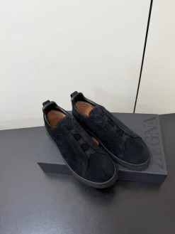 Alternative view of ZEGNA Sneakers Calf Leather Black EU39-46 C50202609110779