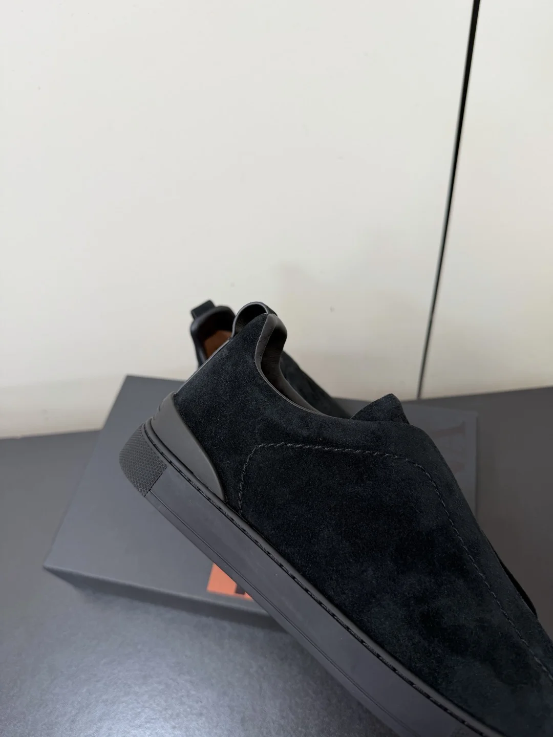 ZEGNA Sneakers Calf Leather Black EU39-46 C50202609110779 - Image 8