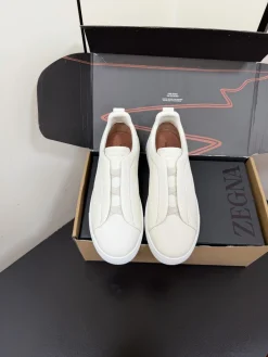 ZEGNA Sneakers Calf Leather White EU39-46 C50202609110786