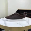 ZEGNA Sneakers Canvas Rubber Brown-White EU39-44 D60202609110944