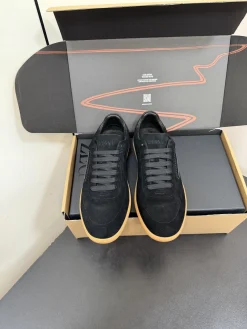 ZEGNA Sneakers Leather Black-Tan EU39-47 C20202609110773