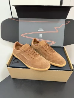 Alternative view of ZEGNA Sneakers Suede Calf Leather Brown EU39-47 C20202609110776