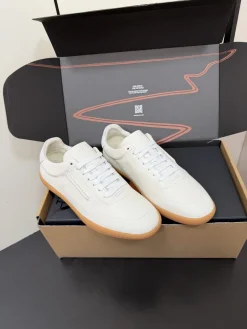 Alternative view of ZEGNA Sneakers Suede Leather Cream-Brown EU39-47 C20202609110770